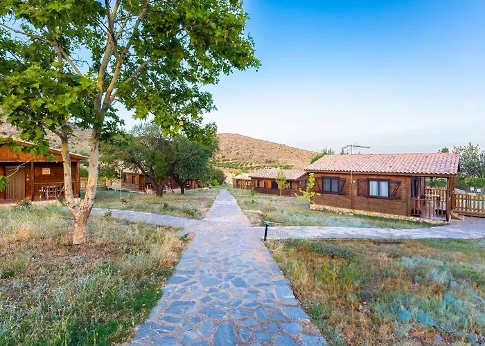 Aldea Los Odres - Cabañas de Madera de 1ª recién Reformadas con Piscina y BBQ Privada Moratalla 